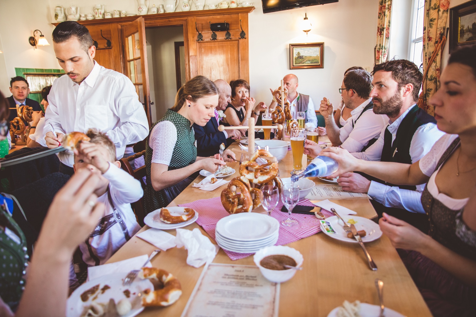 Stube im Gasthof Lachner