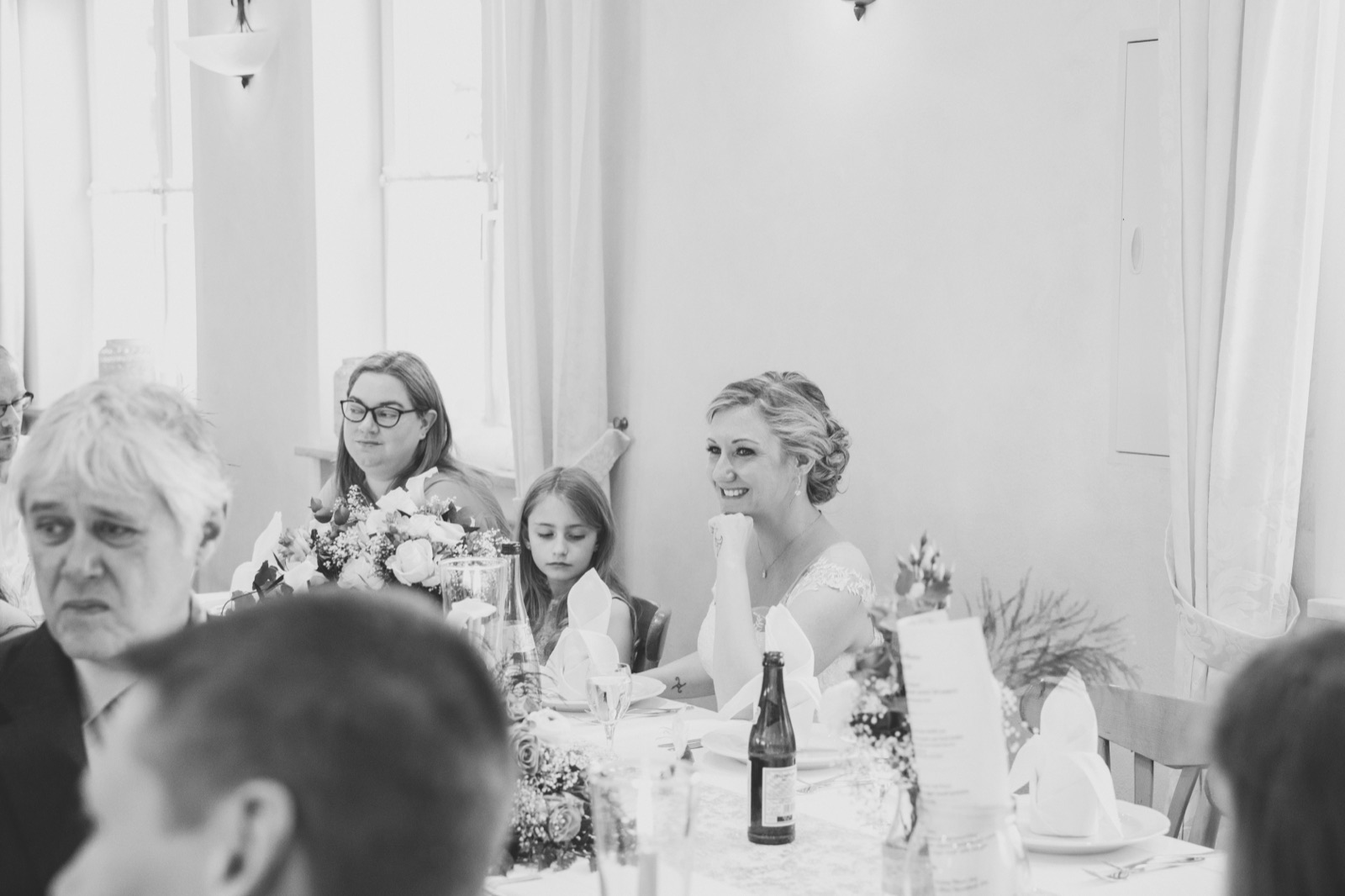 Saal-Stimmung bei der Hochzeit